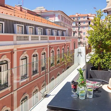 1bdr With Terrace And View By Lovelystay Appartement Lissabon