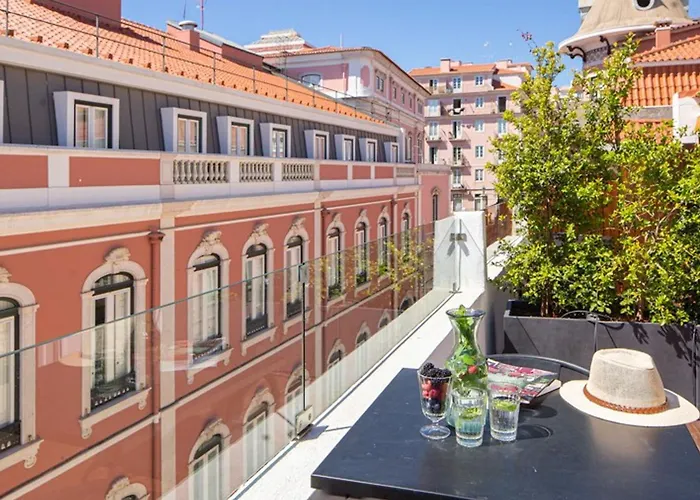 1bdr With Terrace And View By Lovelystay Appartement Lissabon